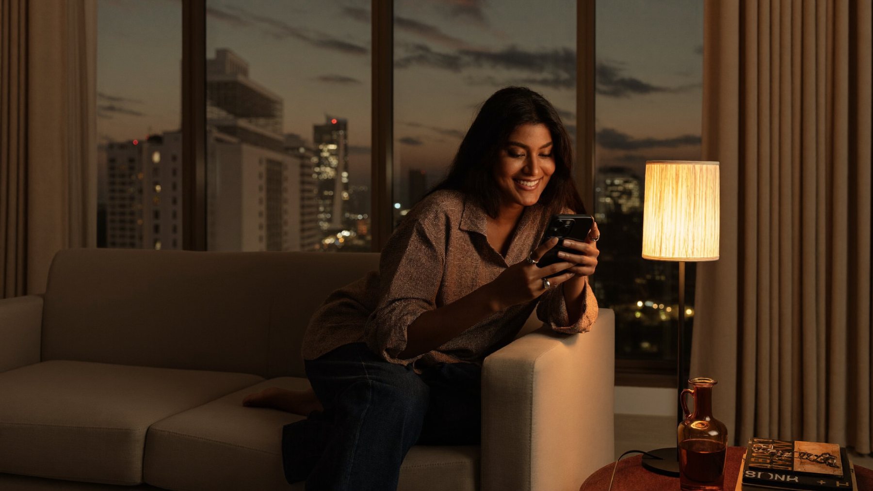Her room — evening in Bengaluru